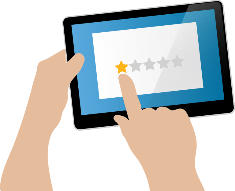 Avis client sur les réseaux sociaux