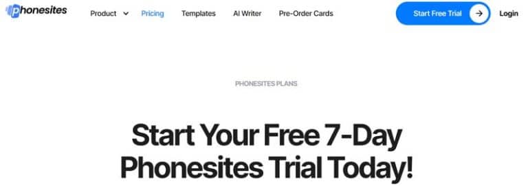 Phonesites Outil De Creation De Landing Pages