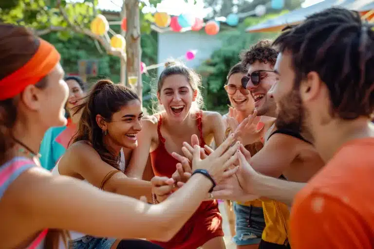 Défi Sportif En Plein Air Pour équipe