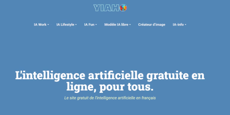 yiaho intelligence artificielle gratuite