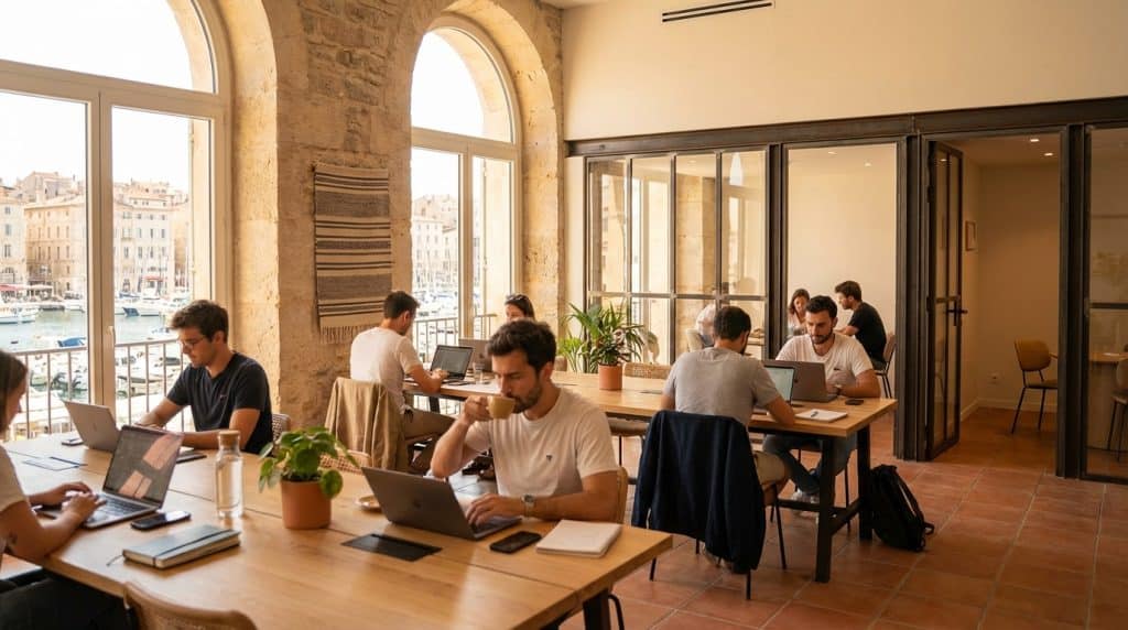 découvrez comment les entreprises marseillaises adoptent les bureaux flexibles et le coworking pour transformer leur environnement de travail et booster la collaboration.