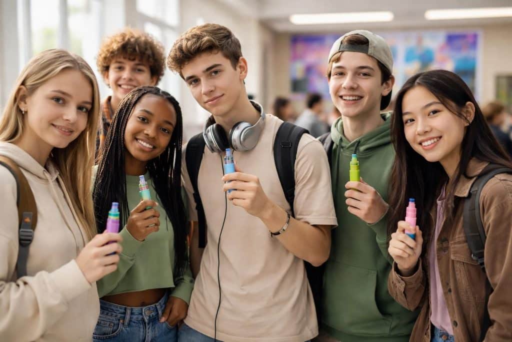 découvrez comment la cigarette électronique gagne en popularité chez les lycéens grâce à une stratégie marketing ciblée visant à séduire les jeunes consommateurs.