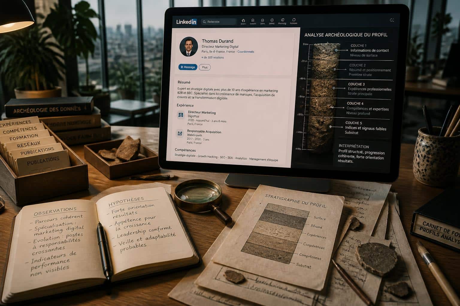 explorez comment linkedin peut être analysé comme une science des vestiges pour mieux comprendre les traces numériques et les parcours professionnels.