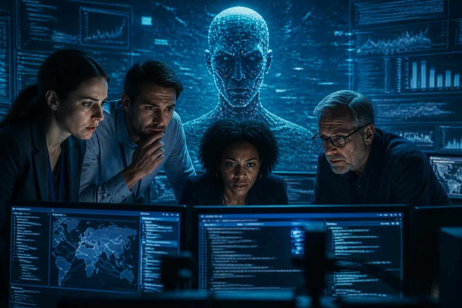 anthropic met en garde contre les risques de l'ia autonome et appelle à suspendre son développement pour éviter qu'elle ne dépasse le contrôle humain, entre anticipation des dangers et usage stratégique de la peur.