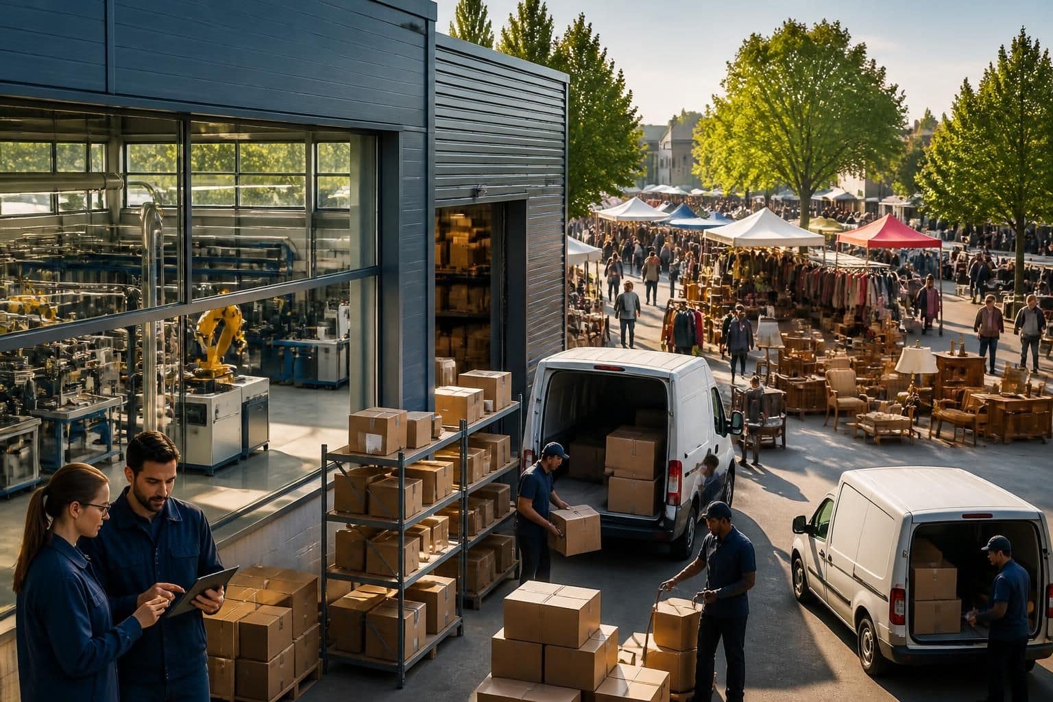 découvrez les dernières tendances économiques à cholet avec un focus sur les perspectives de l'industrie, la croissance du e-commerce et le marché en plein essor de la seconde main.
