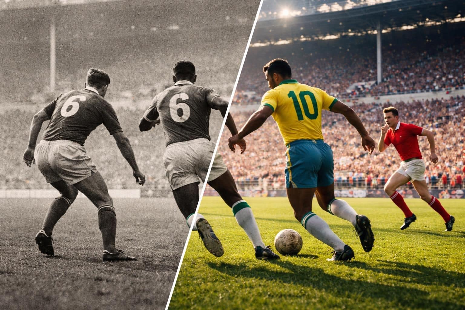 découvrez comment l'ia redonne vie aux clichés historiques du football en restaurant les moments emblématiques avec précision et émotion.
