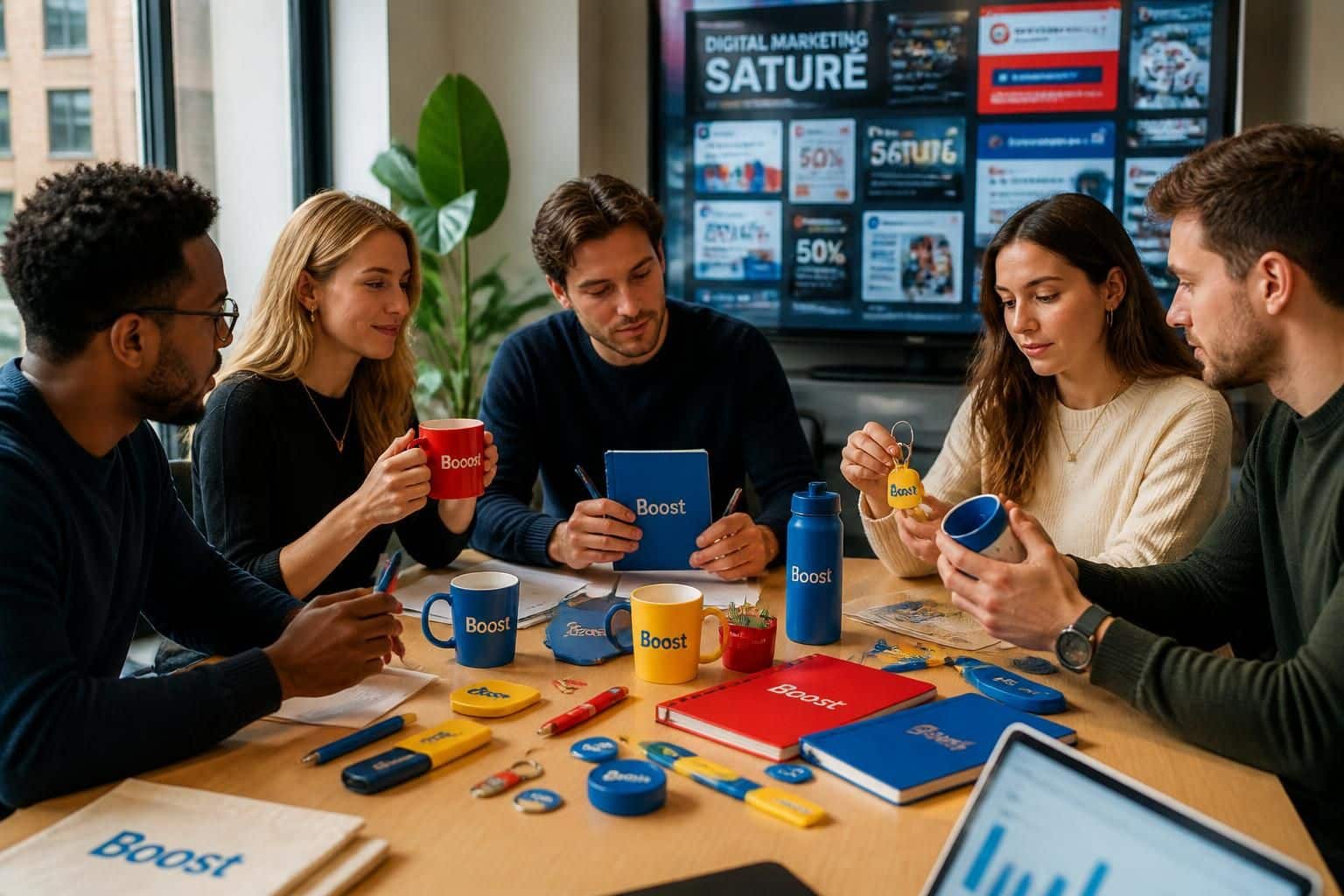 découvrez comment l'objet publicitaire renaît dans les stratégies de growth marketing face à la saturation du marketing digital, apportant une approche innovante et efficace pour capter l'attention et fidéliser vos clients.