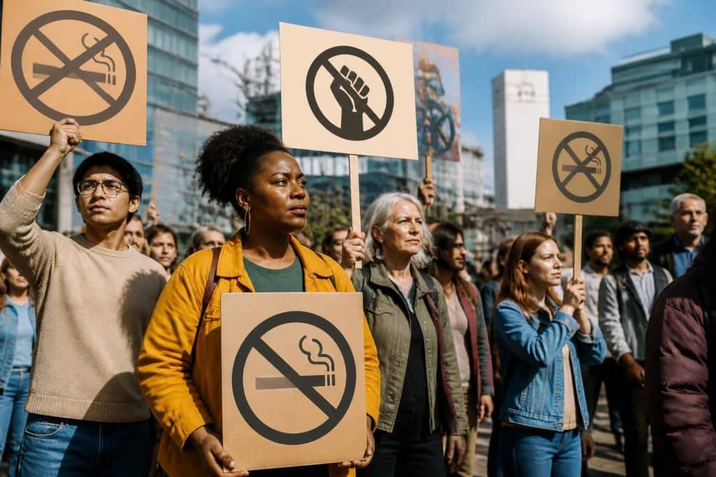 découvrez la relance d'une action collective aux états-unis contre les pratiques marketing trompeuses de british american tobacco, portée par génération sans tabac.
