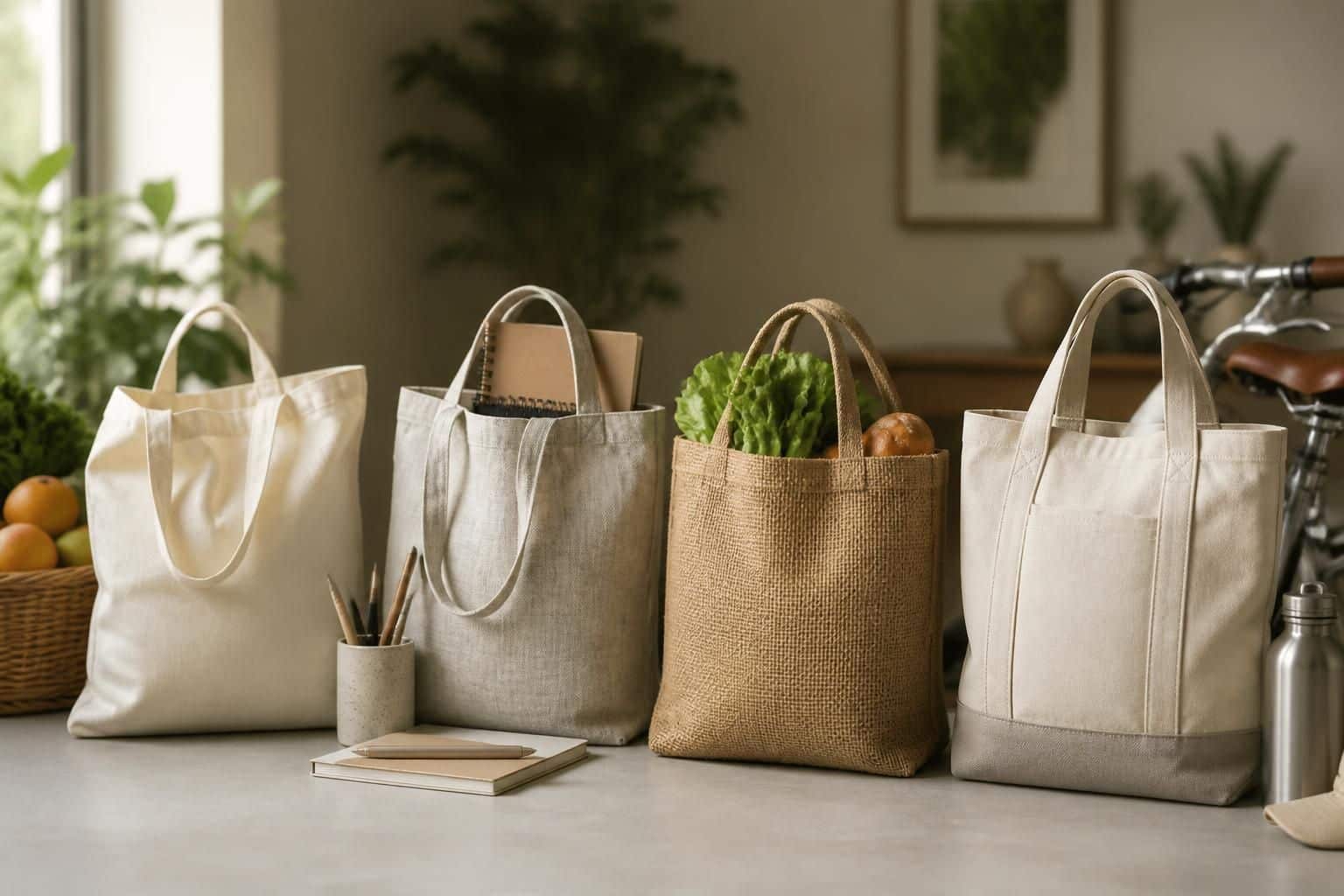 découvrez comment choisir la matière idéale pour votre sac personnalisé selon votre usage : coton bio, recyclé, jute ou canvas, alliez écologie et praticité.