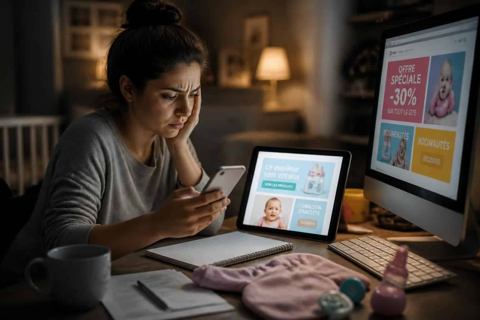 découvrez comment le marketing numérique cible les jeunes mamans avec des stratégies trompeuses, révélant une véritable escroquerie déguisée selon la presse.